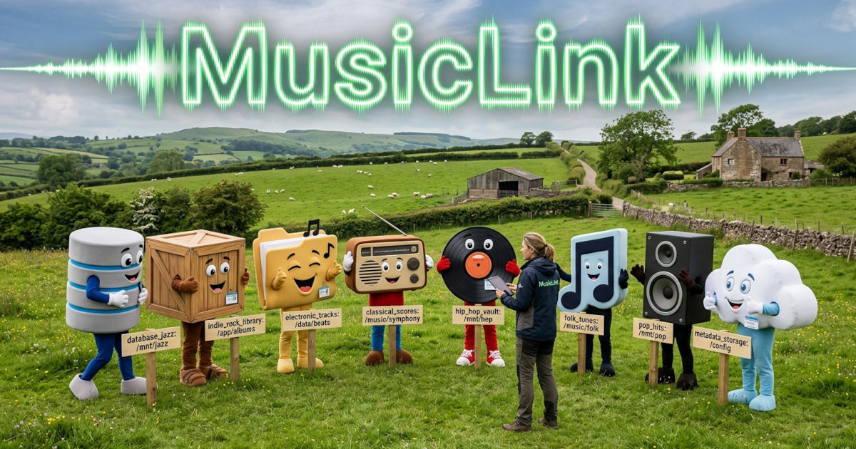 Symlink Curator - MusicLink